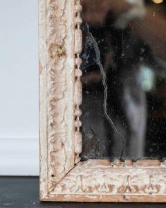 French 18th Century Louis XVI Painted Wood Panel Mirror - 4758134