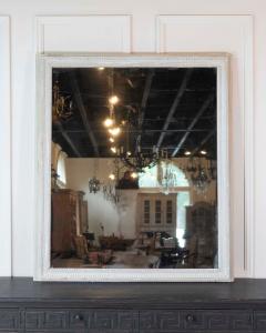 French 18th Century Louis XVI Wood Panel Mirror - 4737291
