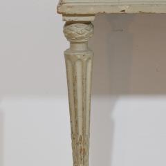 French 18th Century Marble Top Louis XVI Console Table - 4108400