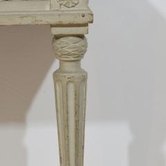 French 18th Century Marble Top Louis XVI Console Table - 4108401