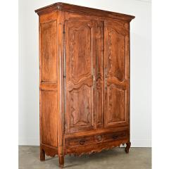 French 18th Century Massive Louis XV Carved Armoire - 4390122