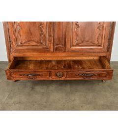 French 18th Century Massive Louis XV Carved Armoire - 4390125