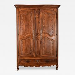 French 18th Century Massive Louis XV Carved Armoire - 4400879