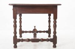 French 18th Century Oak Table with Drawer - 1855131