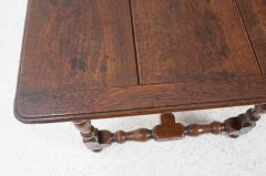 French 18th Century Oak Table with Drawer - 1855135