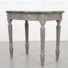French 18th Century Painted Louis XVI Style Console - 2520174