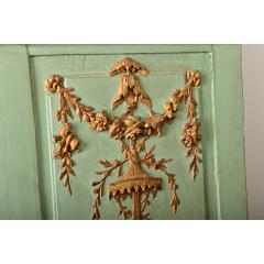 French 18th Century Painted Parcel Gilt Chinoiserie Trumeau - 4530361