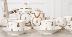 French 18th Century S vres Porcelain Hot Chocolate Set - 1073270