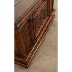 French 18th Century Solid Carved Oak Coffer - 3028962