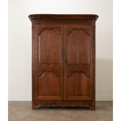 French 18th Century Solid Oak Armoire - 3420577