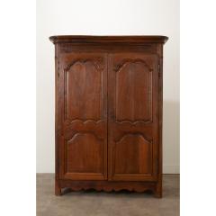 French 18th Century Solid Oak Armoire - 3420579