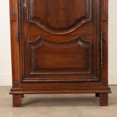 French 18th Century Solid Oak Bonnetiere - 3303551