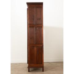 French 18th Century Solid Oak Bonnetiere - 3303562