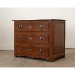 French 18th Century Solid Oak Commode - 3396283