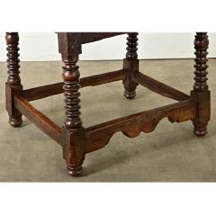 French 18th Century Solid Oak Table - 3856153