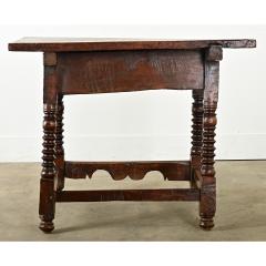 French 18th Century Solid Oak Table - 3856156