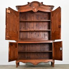 French 18th Century Solid Pine Louis XV Armoire - 4244130
