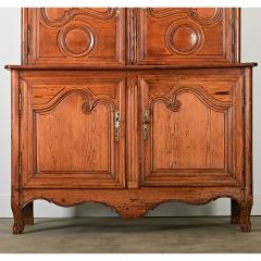 French 18th Century Solid Pine Louis XV Armoire - 4244143