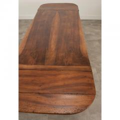 French 18th Century Walnut Drop Leaf Dining Table - 2909931