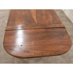 French 18th Century Walnut Drop Leaf Dining Table - 2909933