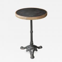 French 1920s Small Round Bistro Table - 531210