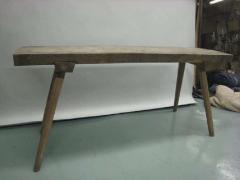 French 1930 Modern Craftsman Writing Table or Console - 1770139