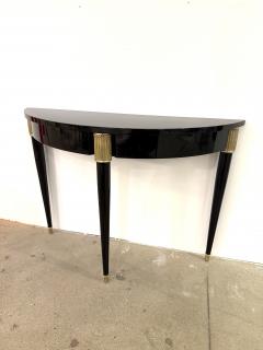 French 1940s Demi Lune Console  - 3965353