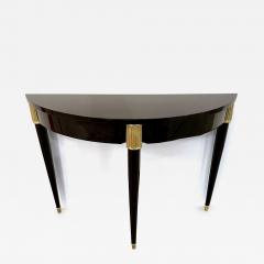 French 1940s Demi Lune Console  - 3968224