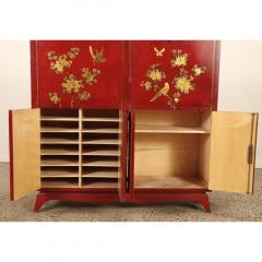 French 1940s Japonisme bar cabinet - 3733935