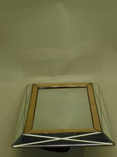 French 1940s Modern Neoclassical Mirrored Frame Mirror - 1819527