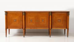 French 1940s sideboard finely crafted in Fruitwood veneer and solid wood  - 3615216