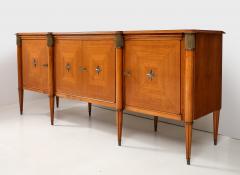 French 1940s sideboard finely crafted in Fruitwood veneer and solid wood  - 3615217