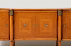 French 1940s sideboard finely crafted in Fruitwood veneer and solid wood  - 3615218