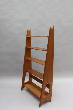 French 1950s Oak Bookcase by Pierre Cruege - 590642