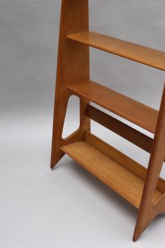 French 1950s Oak Bookcase by Pierre Cruege - 590643