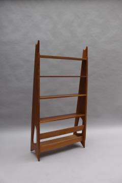 French 1950s Oak Bookcase by Pierre Cruege - 590644