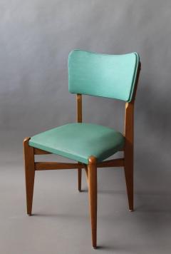 French 1950s Oak Chairs - 402057