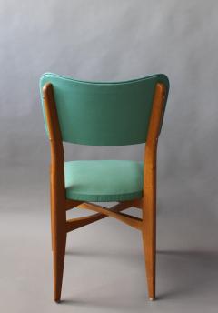 French 1950s Oak Chairs - 402062