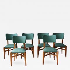 French 1950s Oak Chairs - 403453