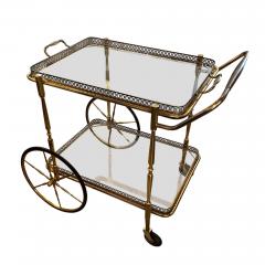 French 1960s Small Bar Cart With Lift Off Tray - 3552732
