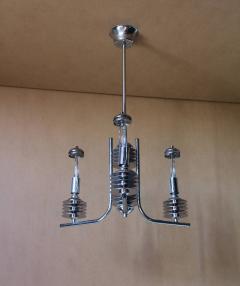 French 1970s Modernist Chandelier - 355222