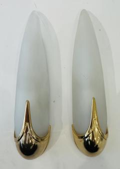 French 1980s Space Age Wall Lamps - 4150497