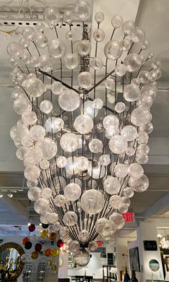 French 1990s Custom Large Bubble Chandelier - 2037775