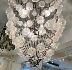 French 1990s Custom Large Bubble Chandelier - 2037778