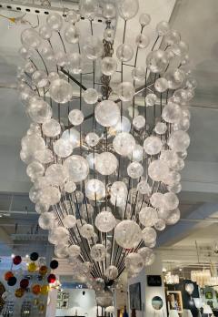 French 1990s Custom Large Bubble Chandelier - 2037782