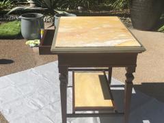 French 19th C Marble Top Pastry Table - 2247303