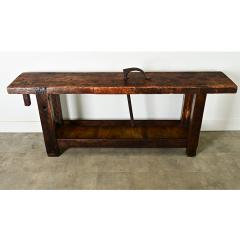 French 19th Century Beech Artisan Workbench - 3856266