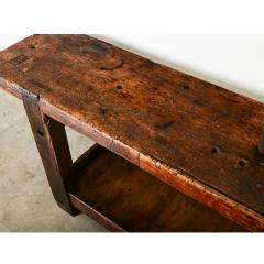 French 19th Century Beech Artisan Workbench - 3856344