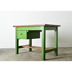 French 19th Century Beech Pine Work Table - 4482296