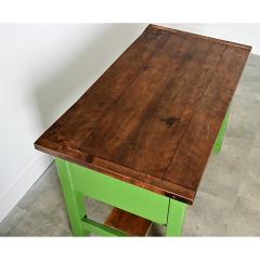 French 19th Century Beech Pine Work Table - 4482314